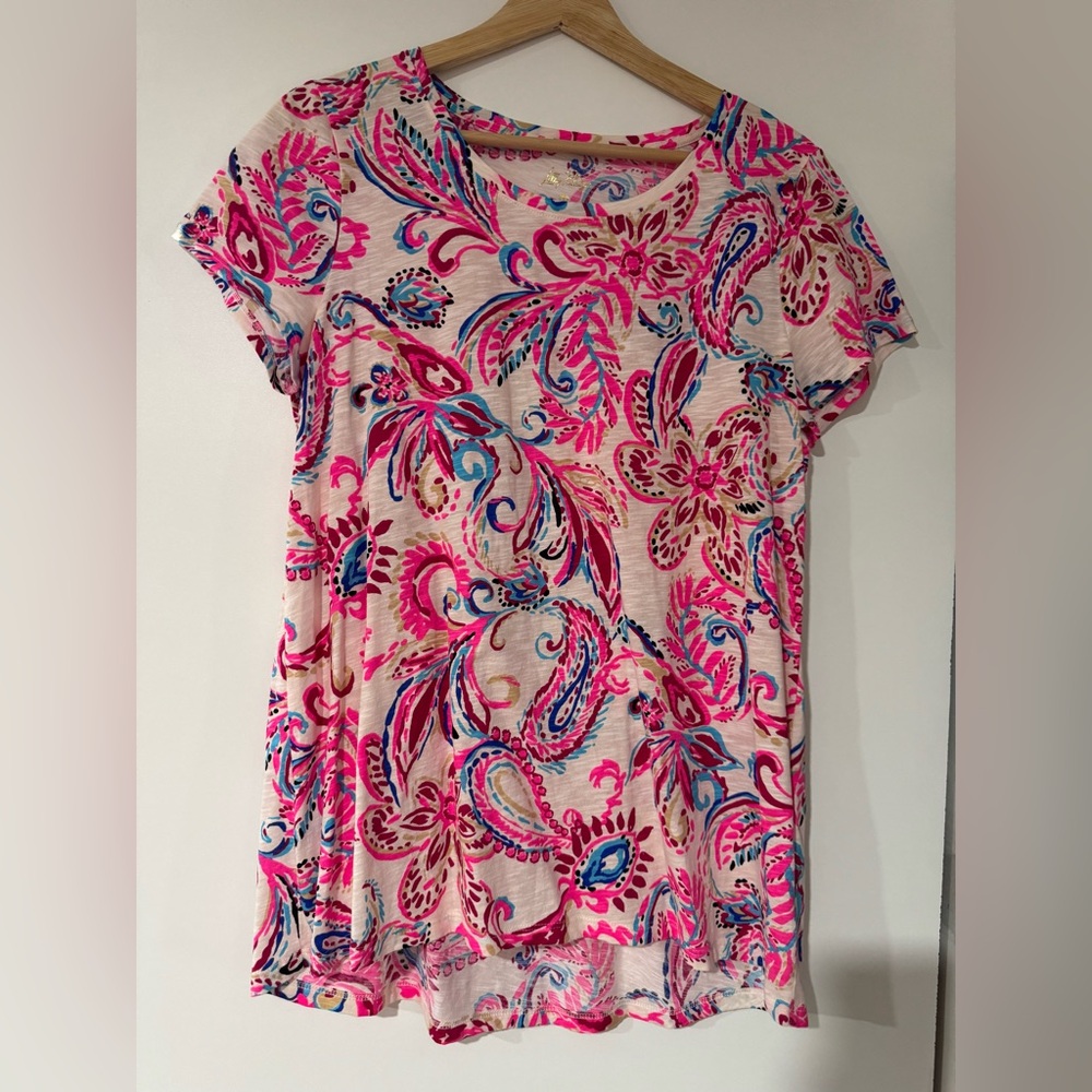 Lilly Pulitzer Paisley Top